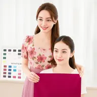 〖平日限定人気No1🦋〗16パーソナルカラー診断×骨格診断×顔タイプ診断1名（ポイントメイク付き🪄）105分