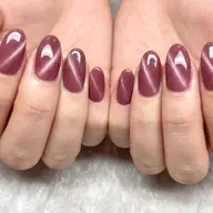 新規【マグネット・ラメグラ・ワンカラー】ハンドネイル♪オフ無料★3850円♪