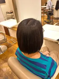 ヘアマニキュア(白髪染めリタッチ)🖤