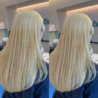 【🩷大人気🩷】1ブリーチ+透明感カラー+カット¥8800