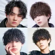 カット+波巻パーマ+髪質改善トリートメント