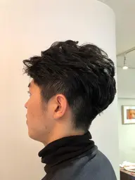 メンズコテパーマ ‼️剛毛🤦‍♂️多毛🤦‍♂️でお悩みの方専用パーマです🦱抜群にセットしやすくなります‼️