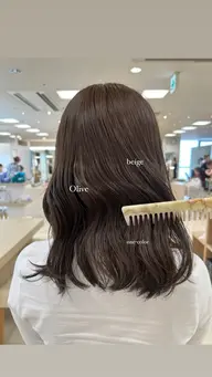 🤍迷ったらコレ!今っぽトレンドが叶う人気No.1カラーセットメニュー🤍!!(カット+カラー)