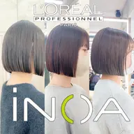 【髪質改善イノアカラー】似合わせカット＋カラー＋プレミアムトリートメント🌷[立川/ボブ/髪質改善]🩷