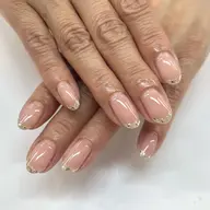 【練習モデル】オフあり/✨ガラスフレンチ✨(ベースカラーは一度塗り)