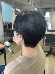 【平日☀️朝限定】似合わせカット+脱白髪染めカラー