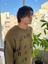 【初パーマ不安な人専用】失敗しないメンズカット＋ニュアンスパーマ