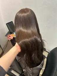 【サラツヤ髪✨】🫧髪質改善カラー+カット+5stepトリートメント🫧