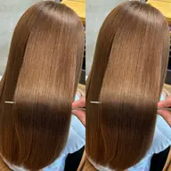 【髪質改善✨】縮毛矯正＋艶カラー+艶トリートメント ¥31000