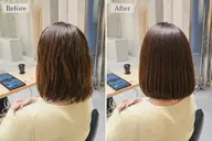 🌀 ストレートパーマ 🌀 ナチュラルストレートパーマ➕Gallicaオリジナルトリートメント
