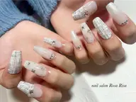 長さだし　スカルプチュアネイル　持ち込みデザインアートし放題