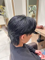 メンズカット+パーマ+3stepトリートメント