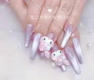 ミニモ限定／練習モデル／ハンドネイルマグネットネイル※ジェルオフ込み