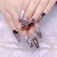 💖💖スカルプ長さだし+持込デザイン(ゴテゴテデザイン）ジェルオフあり　500円