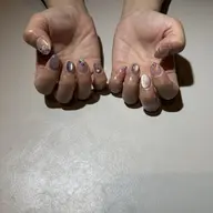 ジェルネイル▽10 本アート