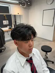 🔥【新規限定】🔥 カット＋センターパートニュアンスパーマ自然な毛流れで柔らかい印象に