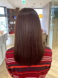 前髪カット➕高発色イルミナカラー