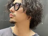 メンズカット＋スパイラルパーマ