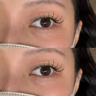 🤍ふわっと目元盛れ確定エクステ120本🤍フラットラッシュ🤍
