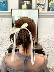【🌸4月限定🌸】ヘアアレンジ🎀（結婚式以外のお出かけ前のセットでも可🙆🏼‍♀️）