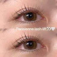 パリジェンヌorラッシュリフト+下まつげパーマ👀🤍