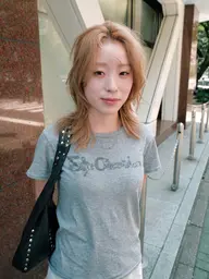 【ブリーチ☆】透明感Wカラー＋選べる超音波トリートメント