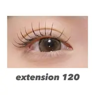 【マツエク】国産最高級セーブルエクステ120本♡5080円/フラット6080円♡オフ込み