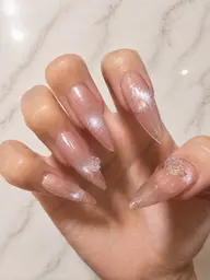うるうるちゅるんネイル✨ワンホン風💎オフ込み