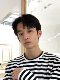 【📍渋谷 メンズカット+パーマ🌀】センターパート/ニュアンスパーマ/刈り上げ/ナチュラル