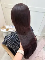 【☘️４月限定当日割☘️】カット＋髪質改善inケアカラー＋トリートメント