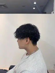 【🧬メンズ限定クーポン🧬】デザインカット+ツイストスパイラル系パーマ