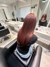 カラーモデル【🫧Aujua 2step +シャンプー付き✨】暖色系カラーなどお任せください！ダメージが気になる方へ🔥