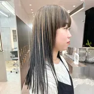 【リタッチや白髪が気になりづらい🌿】カット＋アンブレラカラー＋トリートメント