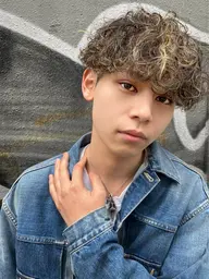 《メンズ限定》《ご新規様限定》⚡️メンズカット+メッシュカラー(ハイライトカラー) (シャンプートリートメント付)