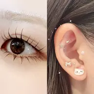 大人気ケラチンラッシュリフト🫧✖️耳つぼジュエリー💎✨10粒