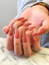 ワンカラーネイルモデル❤︎.*（オフなし）