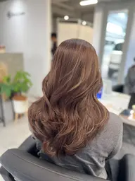 ⭐︎韓国レイヤーカット+ダメージレスカラー+2ステップトリートメント⭐︎