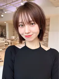 🌸水・金曜日限定🌸レイヤーボブカット＋保湿トリートメント＋マッサージ