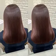 💡NEW💡【テレビで話題の最新髪質改善】前髪カット付き　♡質感再整カラー＋質感再整トリートメント