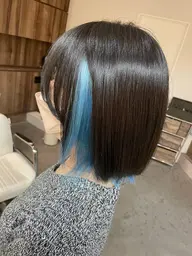 🚷【5/29日 12時〜 2人限定‼️】サイド(耳周り)インナーブリーチonカラー+全体カラー💕