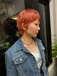 ダメージレス🎀ダブルカラー(ケアブリーチあり)+oggiottoトリートメント