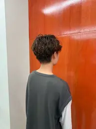 メンズカット➕パーマ