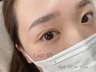 💟セットでお得💟パリジェンヌラッシュリフト✖️アイブロウWAX脱毛(まつげパーマにも変更可🙆‍♀️)