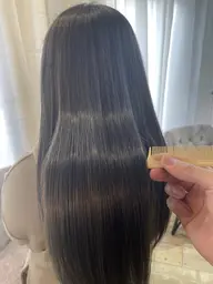 💚ツヤさらダメージレス縮毛矯正💚カット+髪質改善縮毛矯正+ミルボンTR