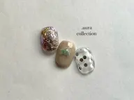 【初回オフなし/ ハンドorフット】定額 Simple Art/ 1color /マグネット/ミラー/etc...