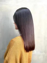 《🫧雨の日もバッチリ🫧》カット+縮毛矯正+3stepトリートメント