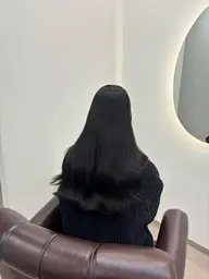 ヘアカラー+プレミアムトリートメント+(コテ巻きスタイリングモデル)