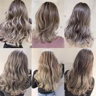 🧡カラー周期が延びても大丈夫🧡ケアブリーチ使用オリジナルハイライト&透明感カラー