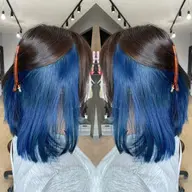 カット+インナーカラー