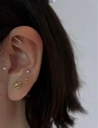 耳ツボ👂🤍片耳5個ずつ🤍(両耳で10個)